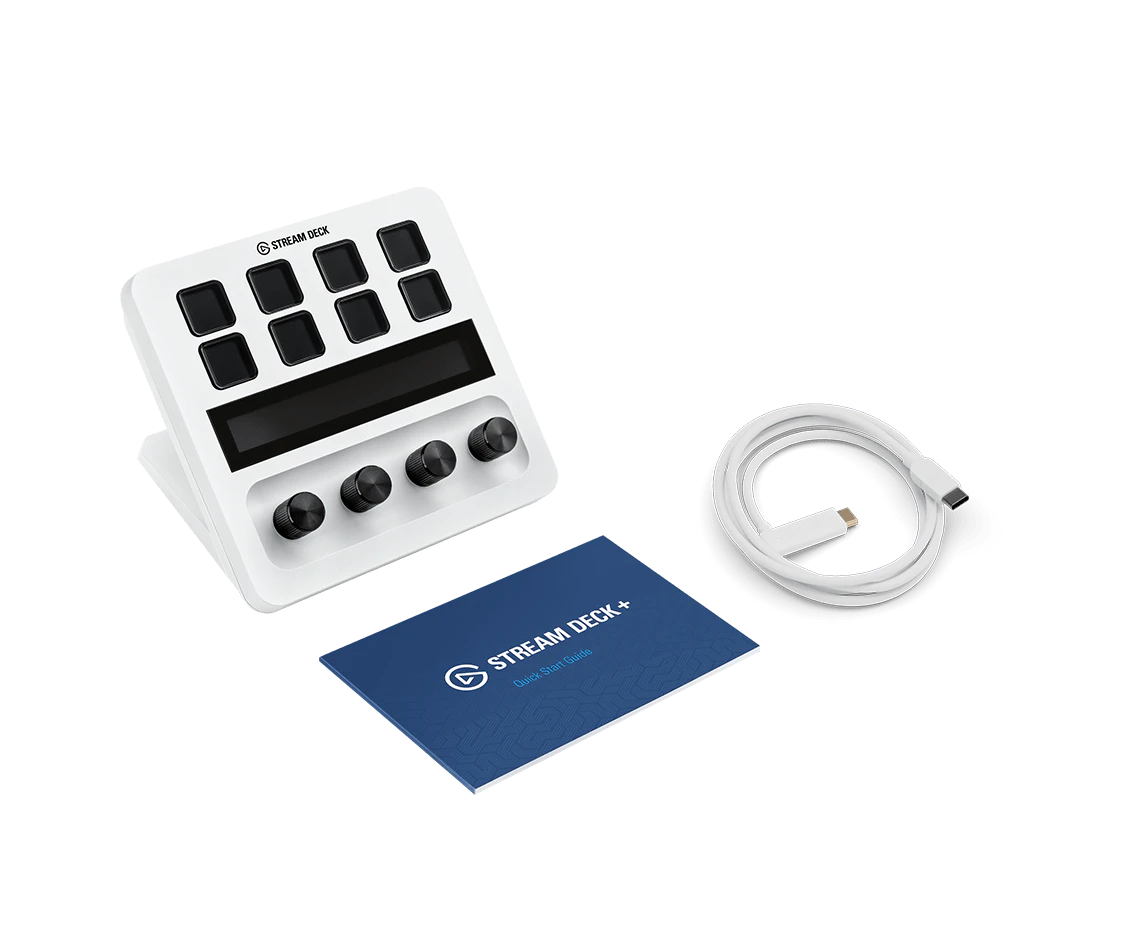 Stream Deck + ホワイト | Elgato